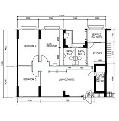 Blk 321 Sembawang Close (Sembawang), HDB 4 Rooms #592700861